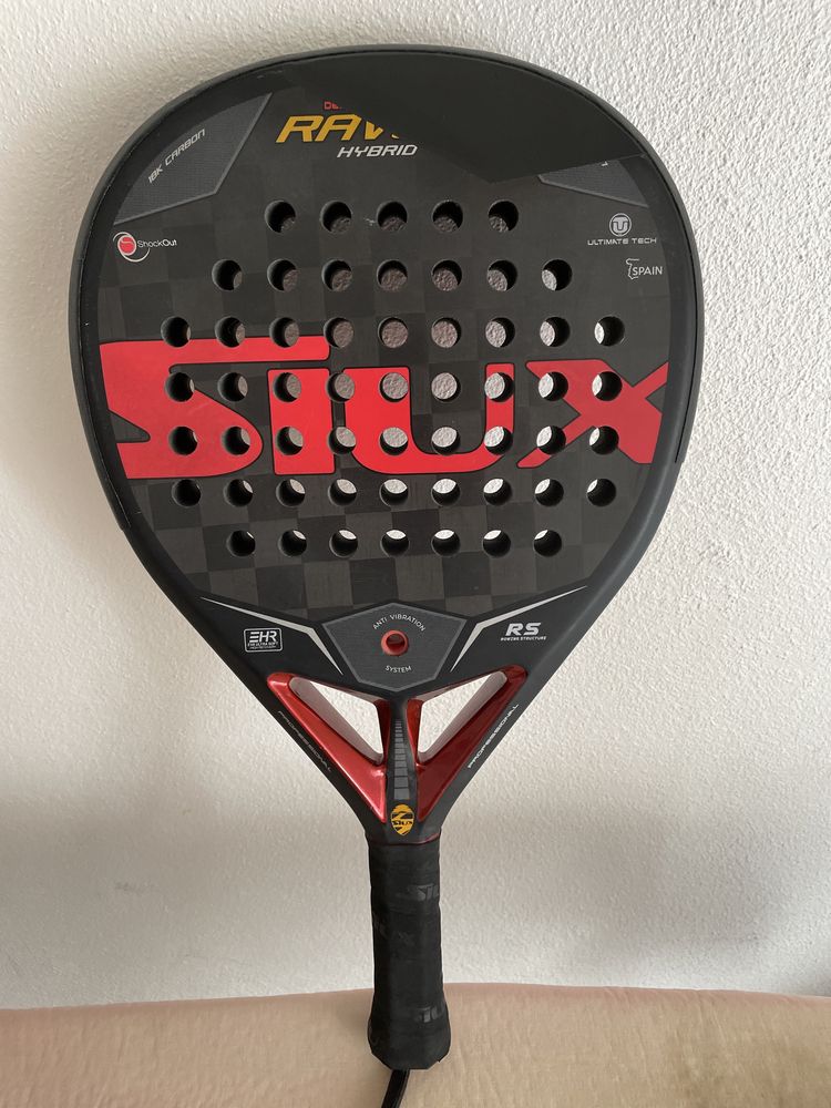 Raquete Padel Siux Raven 18K