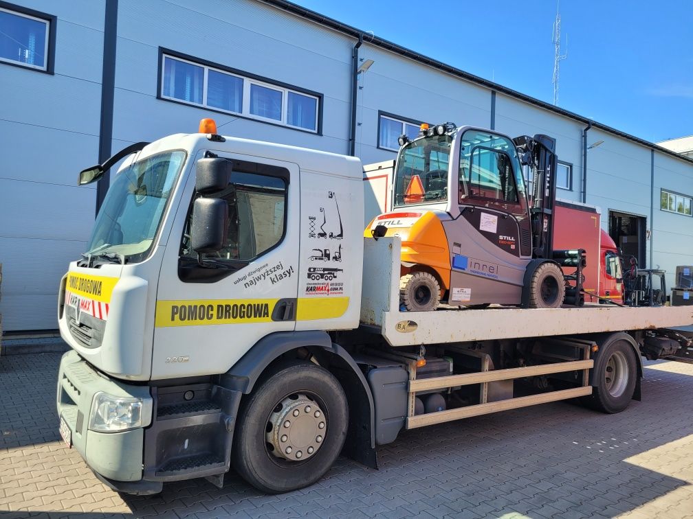 Transport autolaweta pomocy drogowa holowanie S8