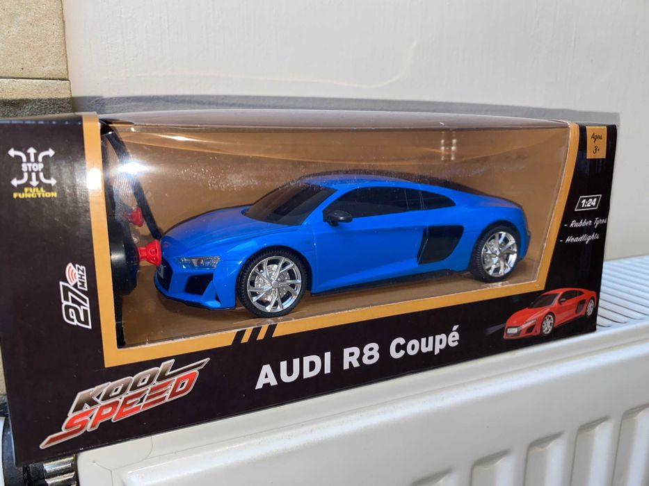 Auto Zdalnie Sterowane Audi R8 RC Na pilota Akumulator Prezent Mikołaj