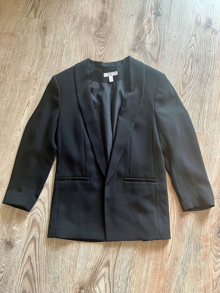 Marynarka żakiet H&M czarna 36/S