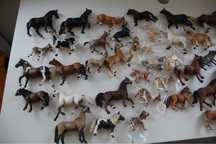 Figurki zwierzęta konie schleich zestaw osobno
