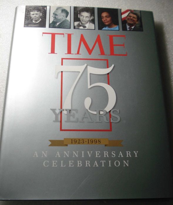Raro Livro Time 75 Years 1923/1998: An Anniversary Celebration