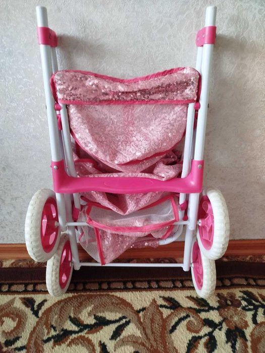 Дитяча прогулянкова коляска для ляльок
