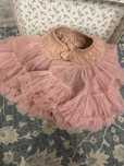 Tiulowa spódniczka pettiskirt Elefunt 104/110 pudrowy róż