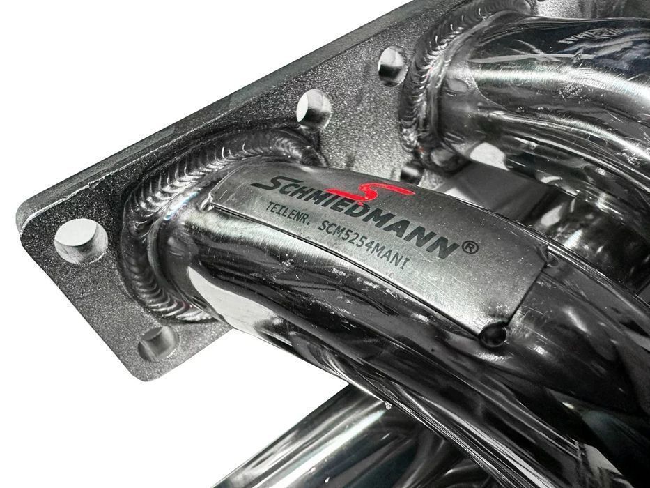 2x Flansze+ Barany BMW E46 M52TU/M54 Schmiedmann Kolektor wydechowy