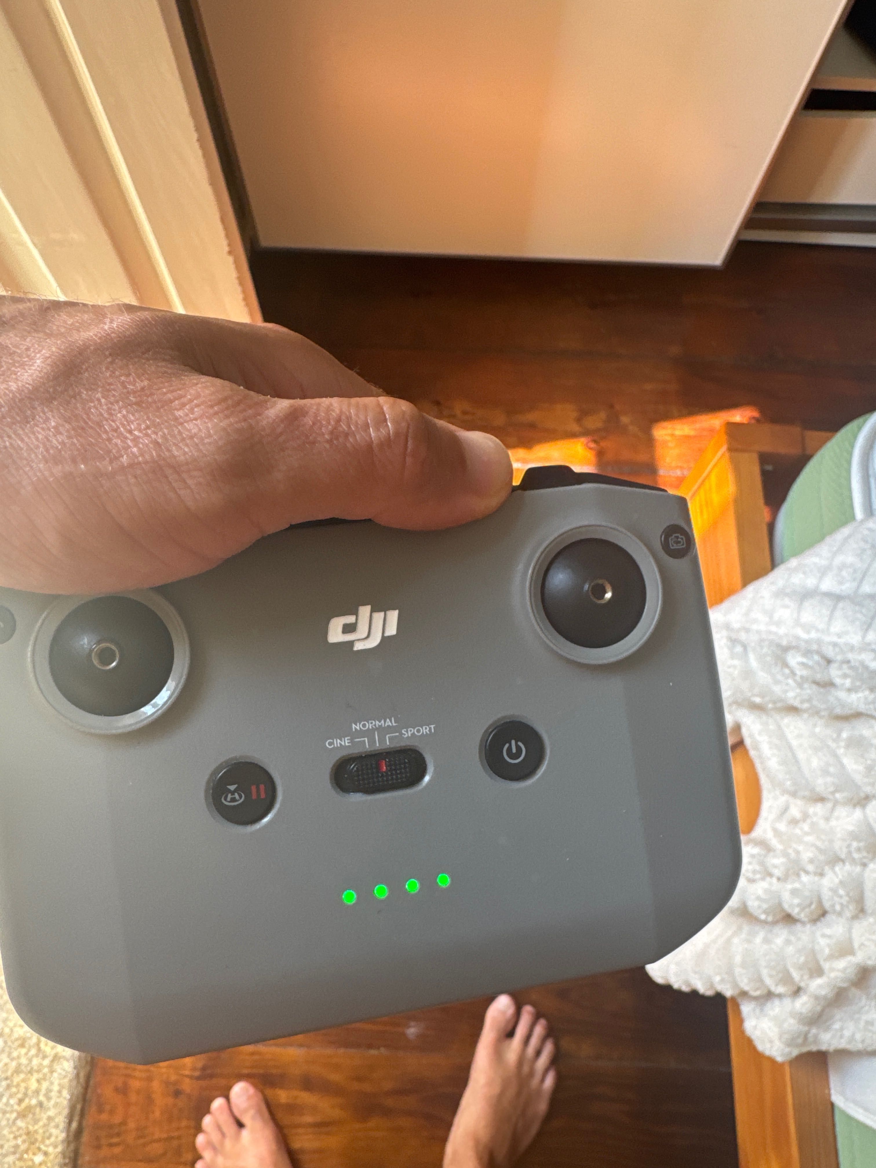 Controle DJI linha mini 3
