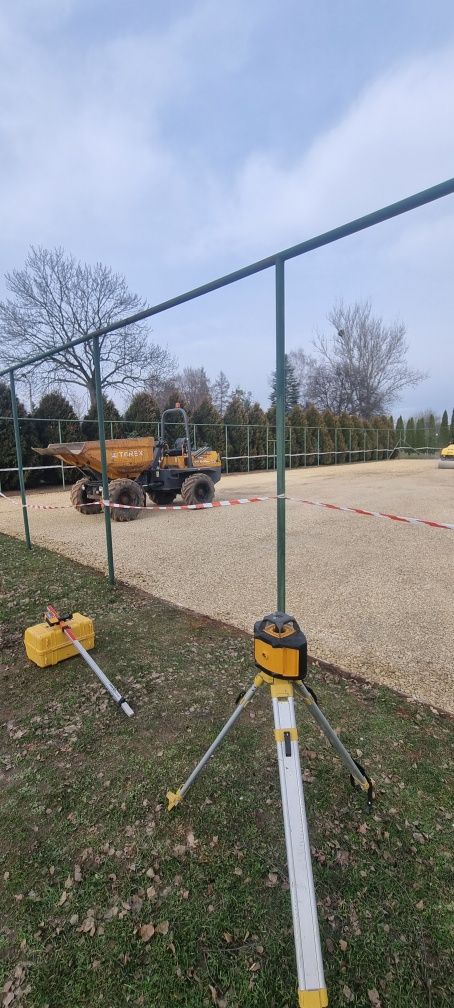 Wyburzenie rozbiórki utwardzanie terenu budowa dróg roboty ziemne