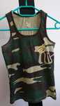 Bokserka top Roca Wear koszulka S moro r. 36