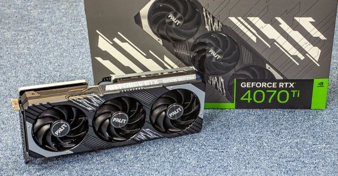 RTX 4070ti Palit Gaming Pro + підставка DeepCool в подарунок