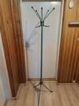 Stary, metalowy wieszak stojak PRL