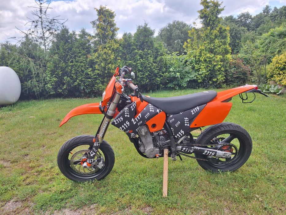 Ktm exc 450 Supermoto zajerestrowany na kat.a2