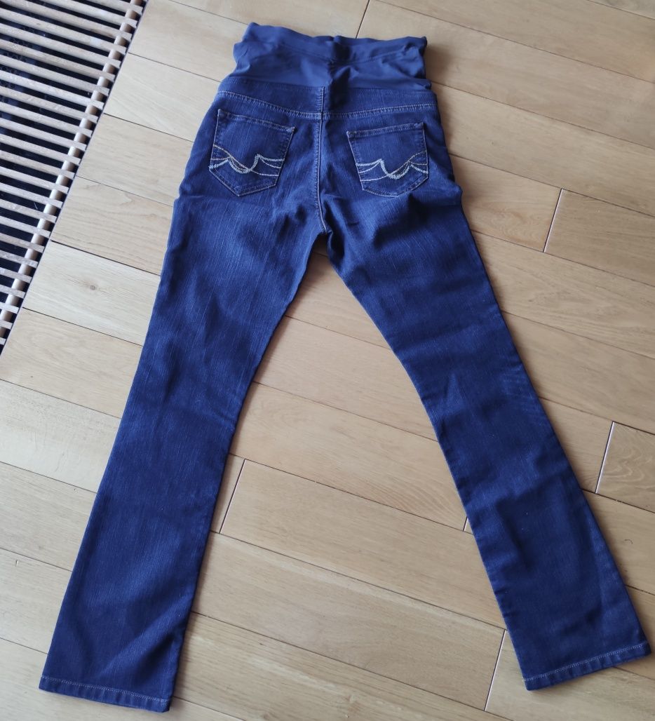 Nowe spodnie jeansy dżinsy ciążowe Mothercare rozmiar 36, 8