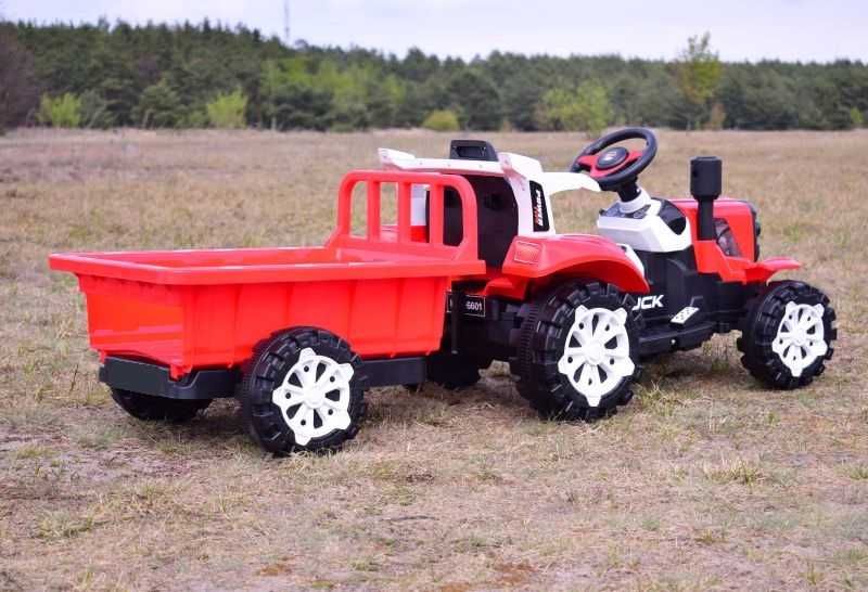 Traktor URSUS Ciągnik Elektryczny PRZYCZEPA Auto Akumulator RC DZIECI
