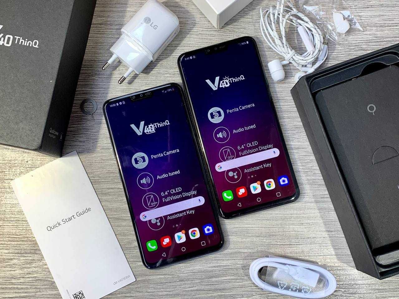 ꦿ НОВИЙ LG V40+ Dual Sim 128/6gb V405EBW 》Є ще Velvet V50s G8x V50 G7