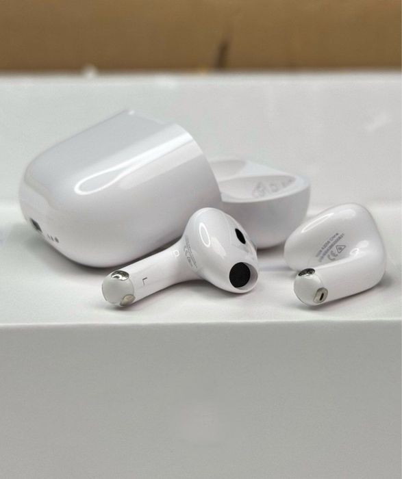 Airpods 4, шумоподав чіп airpoha lux якість 1:1 бездротові навушники