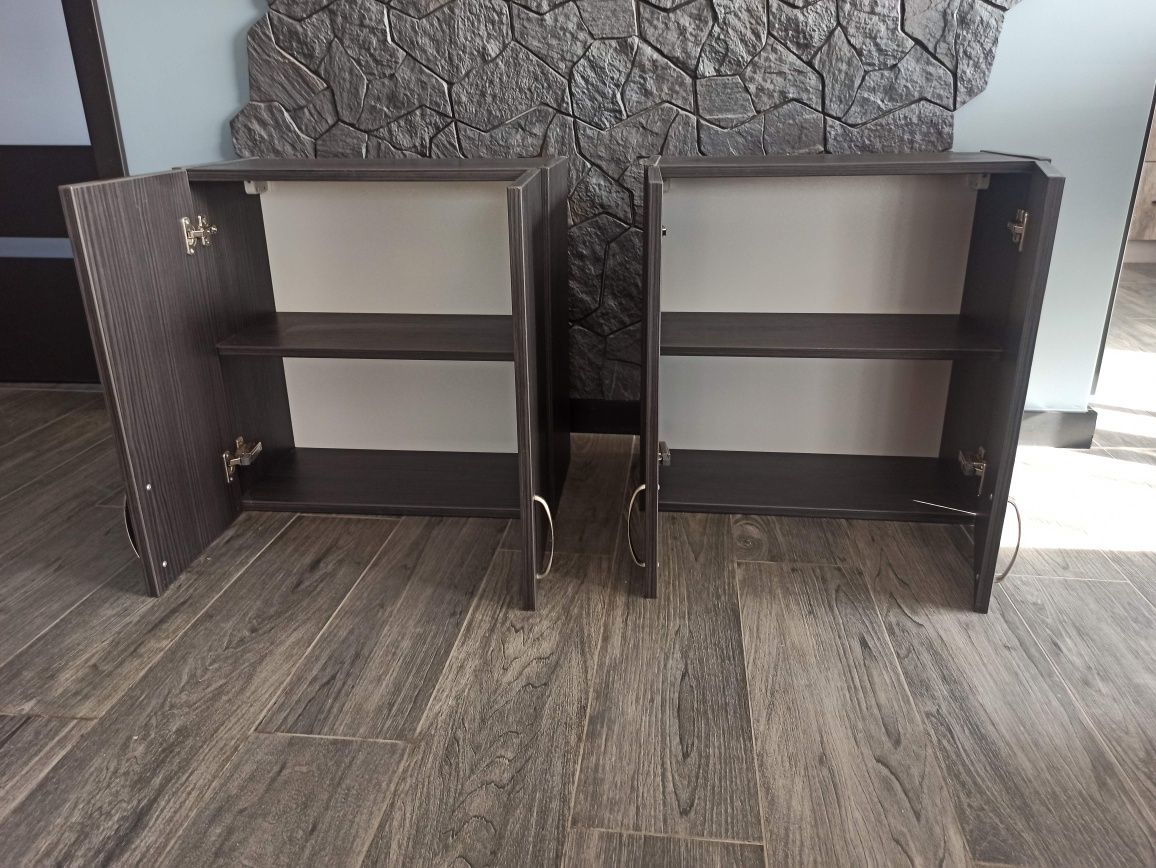 Zestaw mebli łóżko 90x200, 2x szafka, półka, biurko