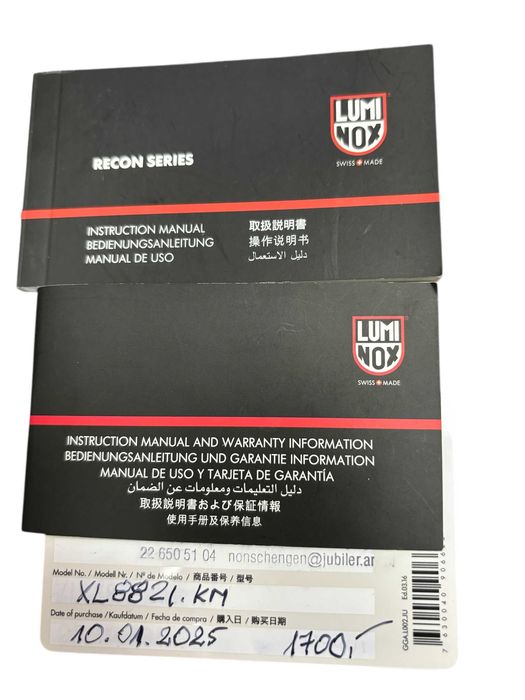 Luminox Recon XL8821..KM w pokrowcu NOWY KARTA GWARANCYJNA