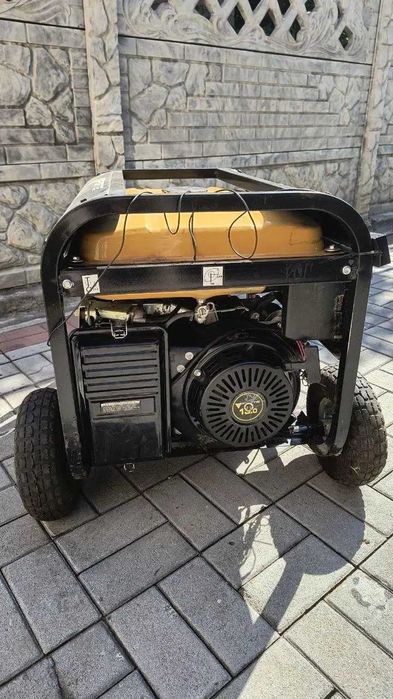 Генератор Forte FG6500E 6 kWt газ/бензин, електростартер, 100% мідь.