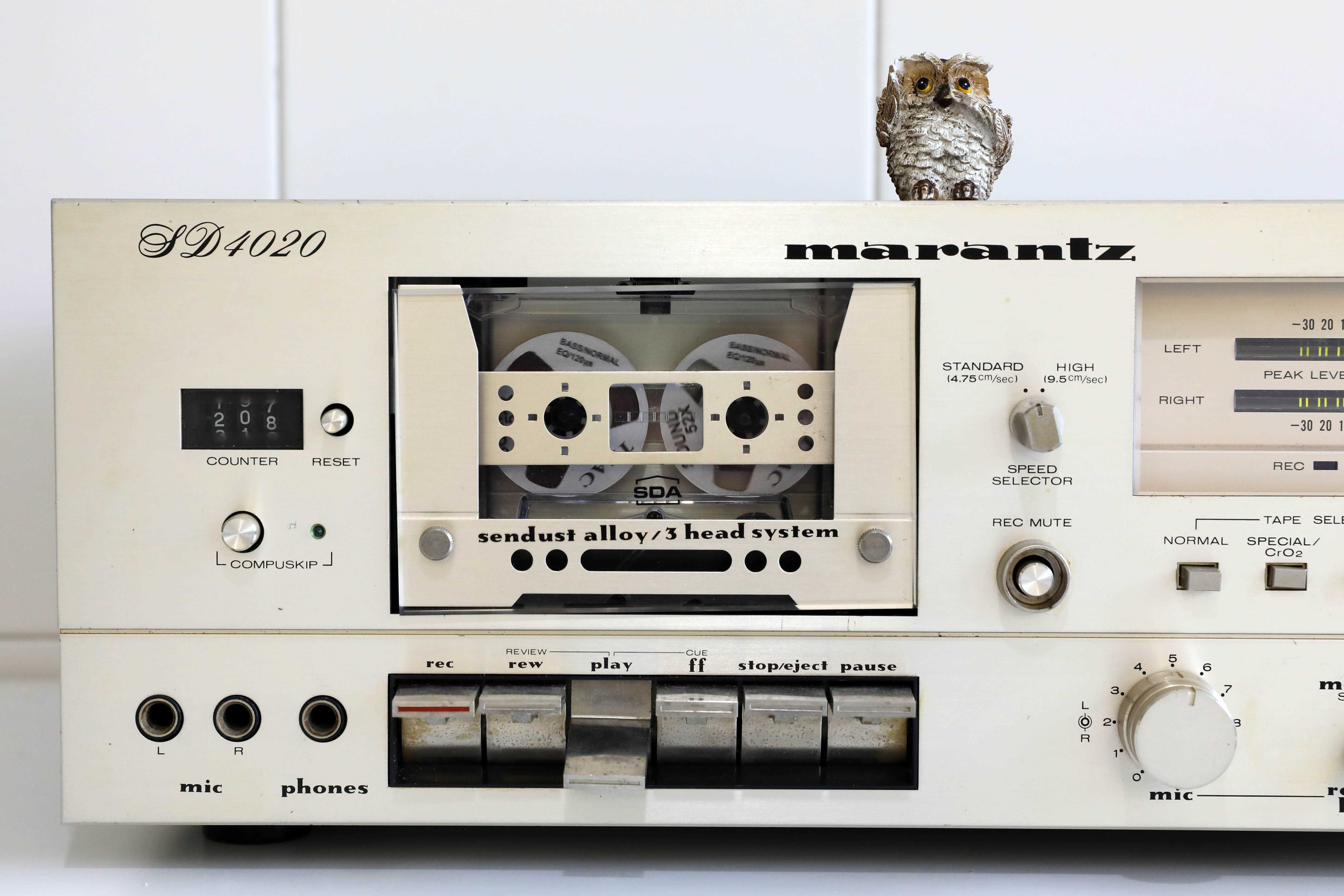 Marantz SD-4020 Tape Deck Cassetes 3 cabeças