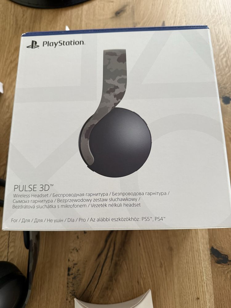 PlayStation Ps 5 Słuchawki Pulse 3D Moro Jak Nowe!