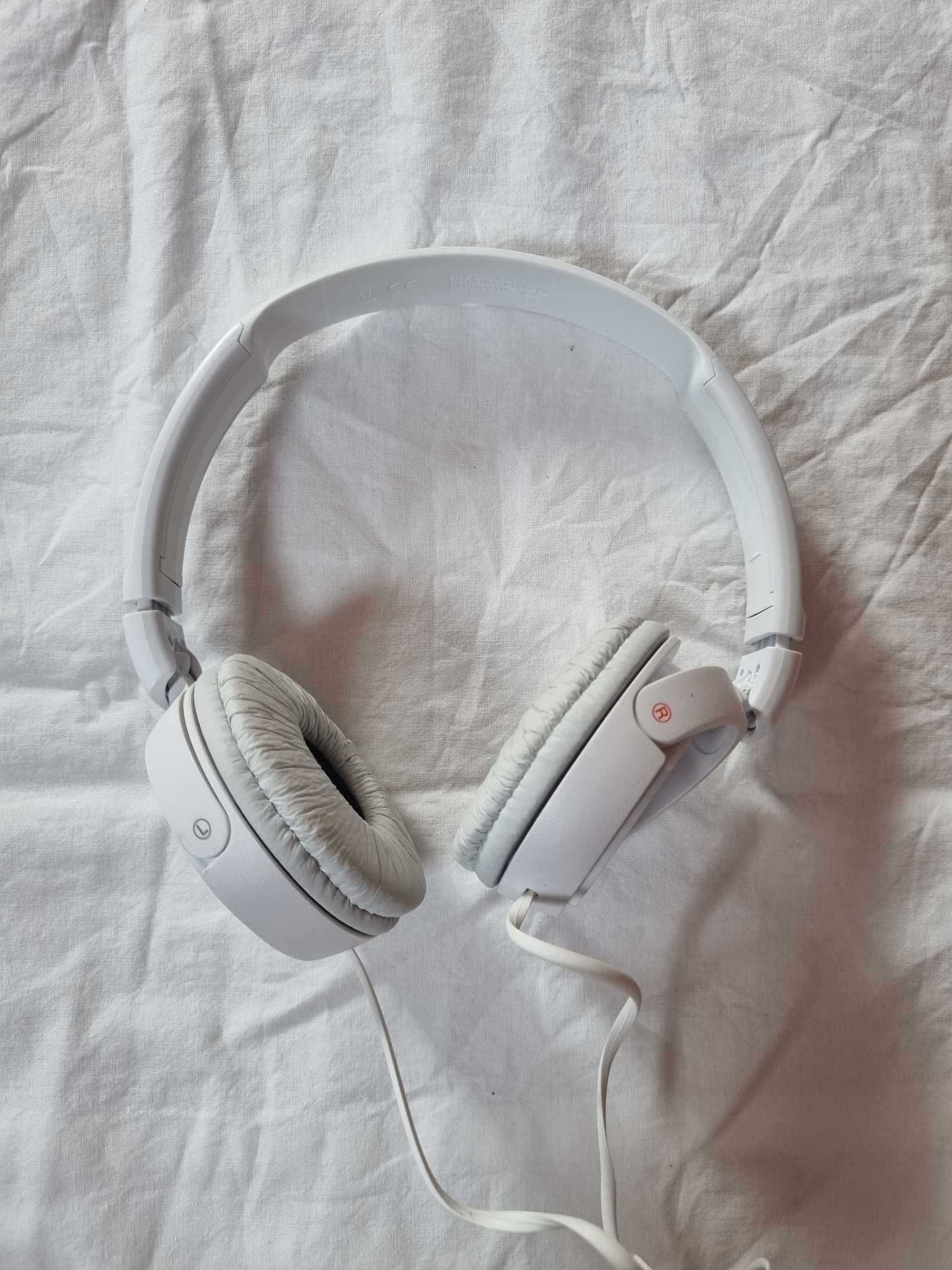Słuchawki Nauszne Sony MDR-ZX110 Stereo Białe