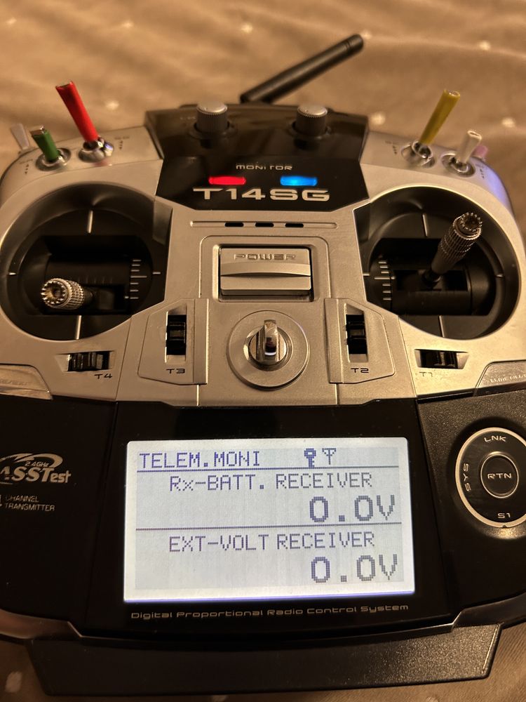 Nadajnik Futaba T14SG sfhss fasst fassttest multifast