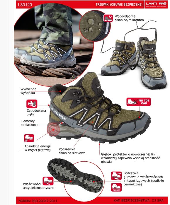 Trzewiki robocze Lahti Pro roz.44