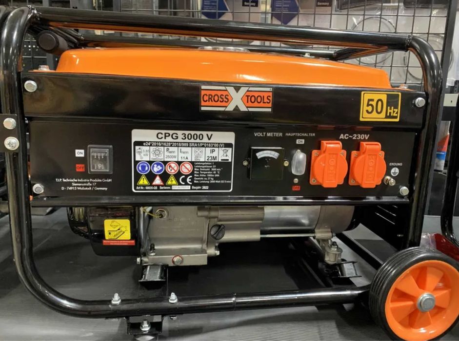 Бензиновий генератор CrossTools CPG 3000V, Німеччина