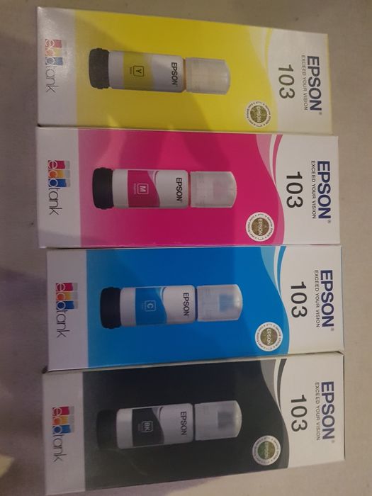 Tusze Epson 4 sztuki