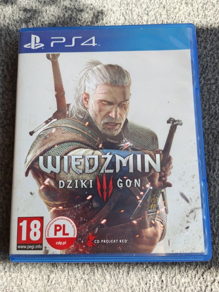 Wiedźmin 3 dziki gon dodatkowa zawartość PS4  PlayStation 4 5