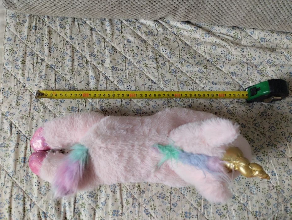 Pluszowy Jednorożec termofor 45 cm