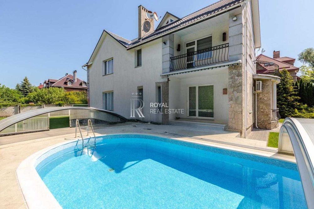 Оренда Будинок 350 м2 з басейном 13сот Козин закрите котеджне містечко