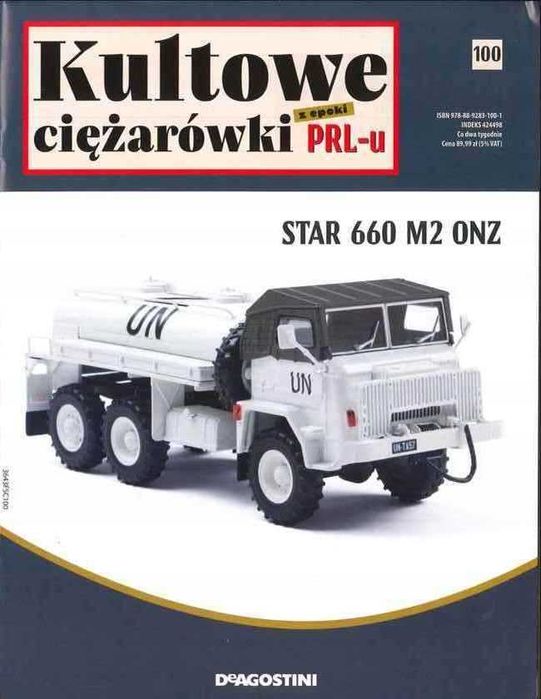 STAR 660 0NZ - Cysterna - Nowy -  Kultowe Ciężarówki PRL - NR 100