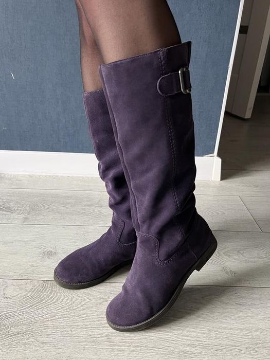 Замшеві чоботи Marco Tozzi