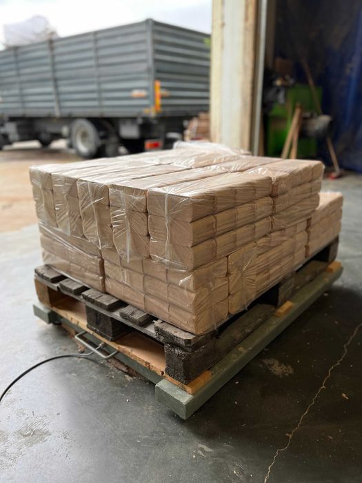 Brykiet drzewny bukowy buk kostka RUF - Producent transport 980 kg