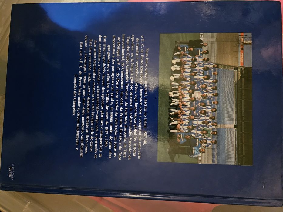 Livro Campeos fo campeoes F.C.Porto, Ano  87 88
