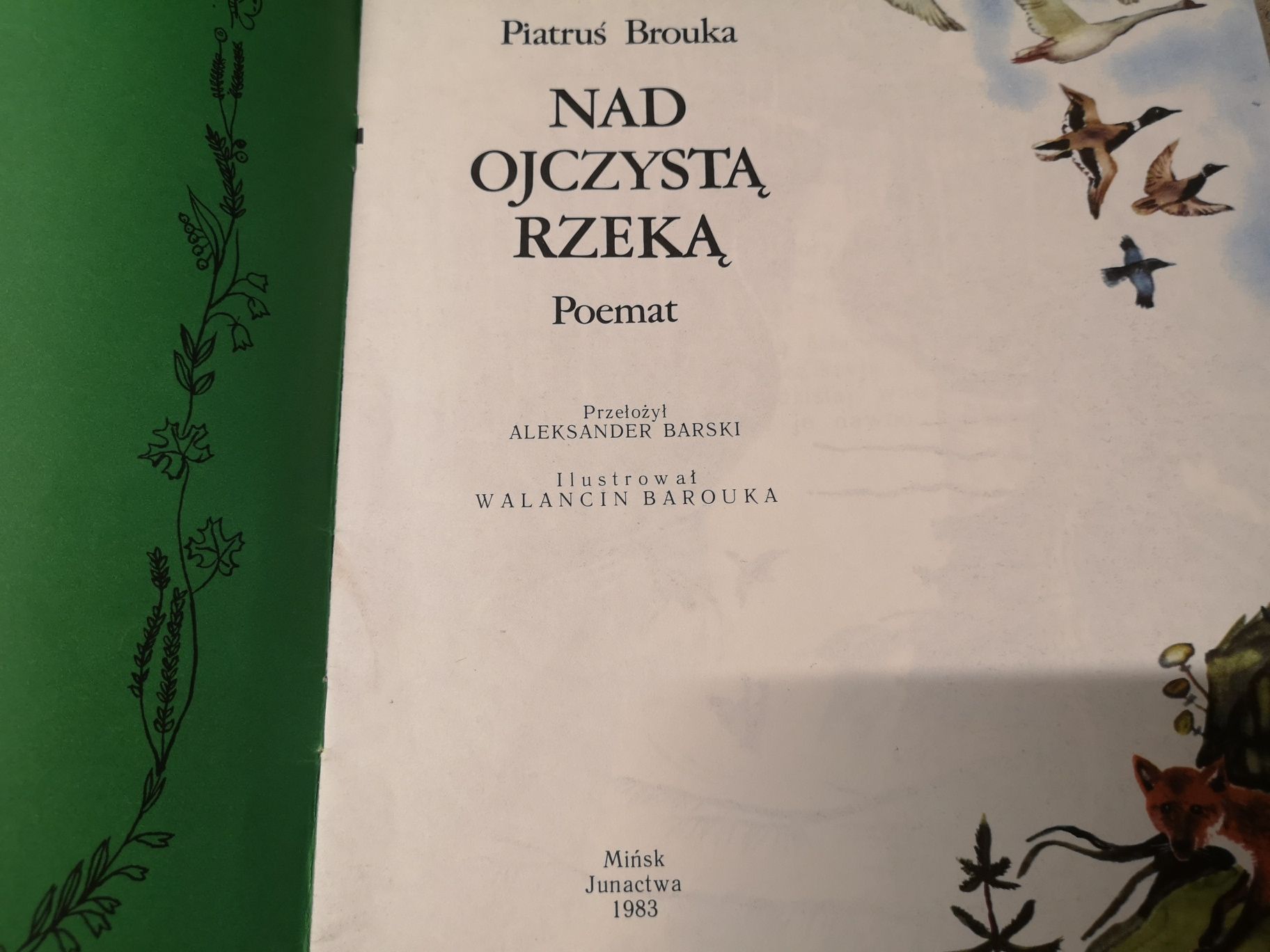 Nad ojczystą rzeką poemat