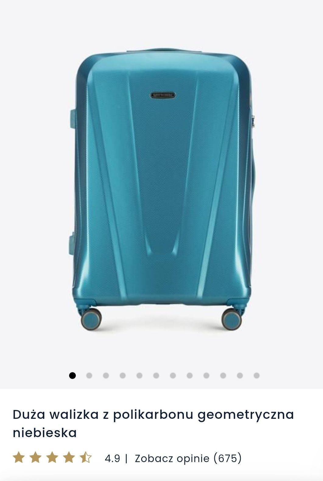 Walizka duża Witchen z kolekcji Explorer Line, użyta raz