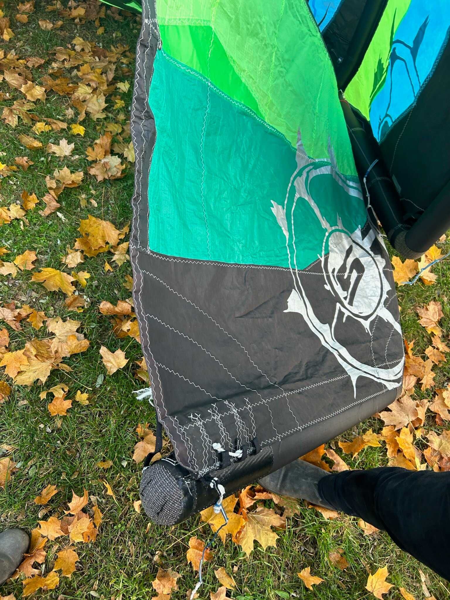 Kite latawiec SLINGSHOT RPM 10 zielony