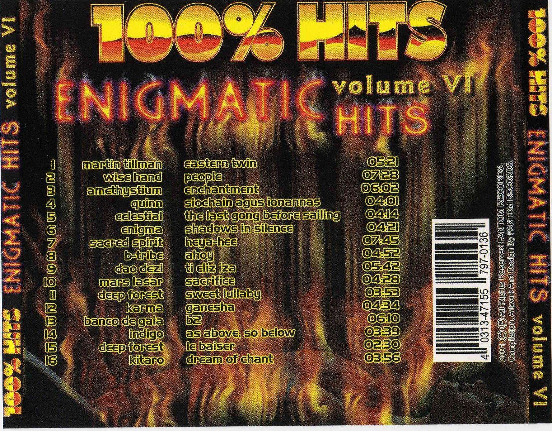 Продам AUDIO CD ENIGMATIC hits 2001 - 2003 best