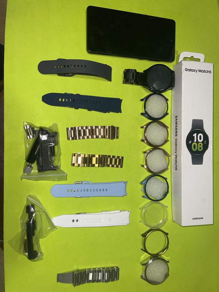 Telemovel sansung s21 fe 138g e relogio galaxy watch5 mais pulseiras