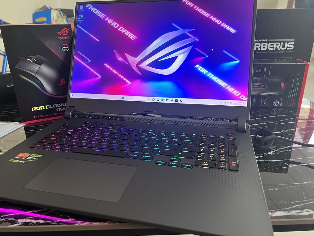 ‼️ASUS ROG Strix G17 WQHD 240Hz  R9 7845HX 32 GB RAM 1 TB SSD RTX 4070