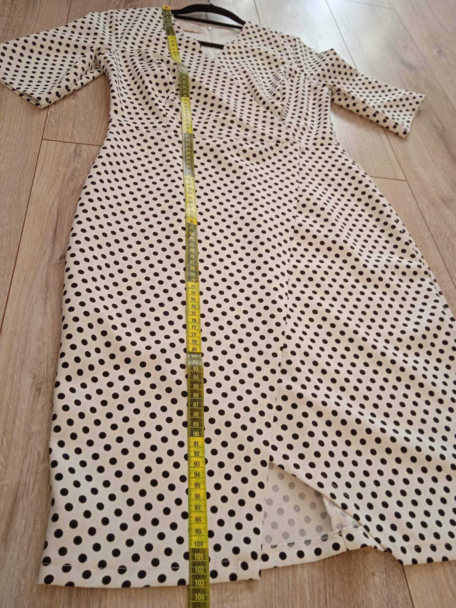 Elegancka Sukienka w kropki