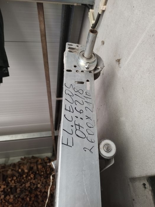 Portao de garagem como novo