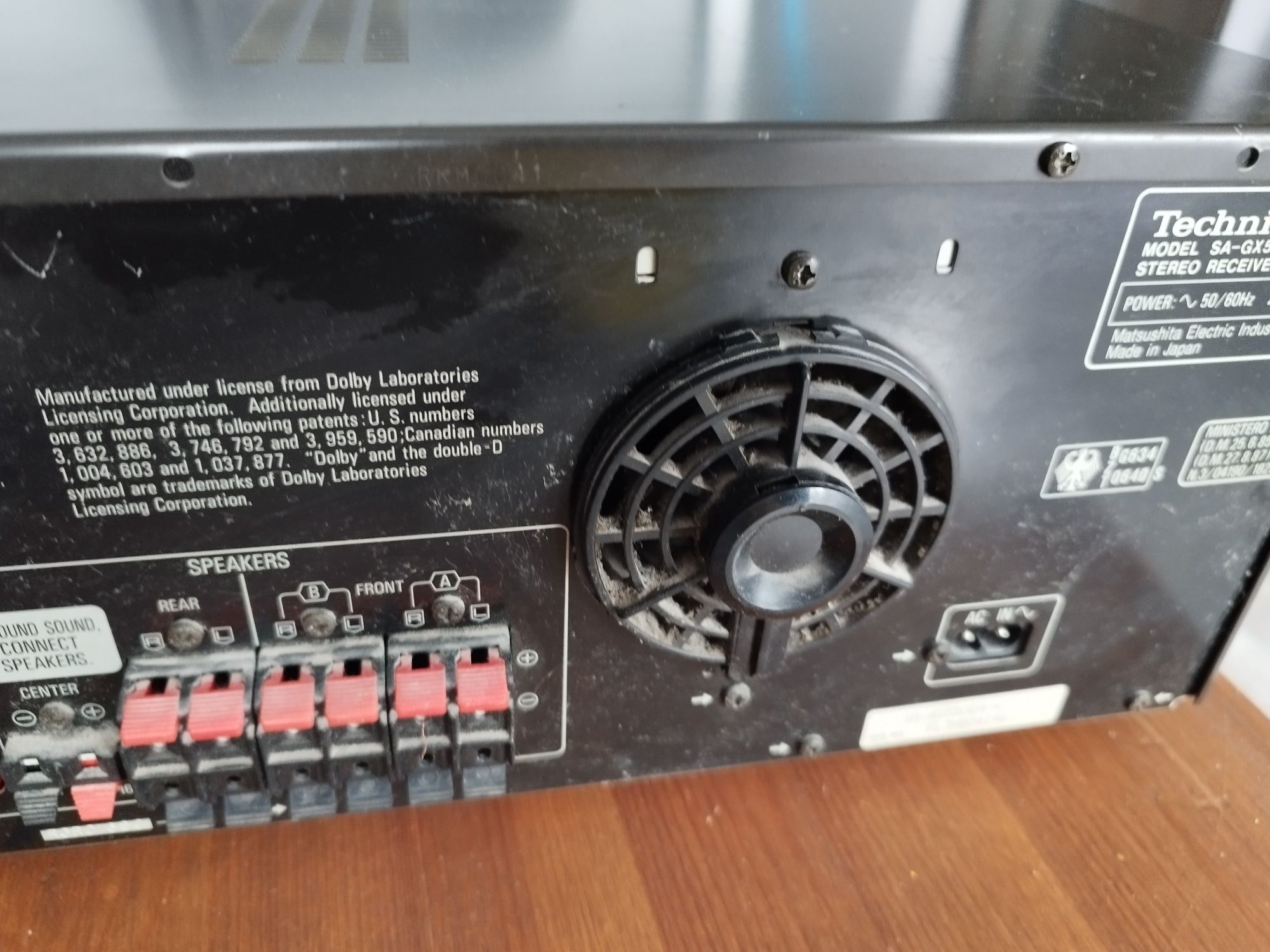 Amplituner Technics Sa-GX 550.