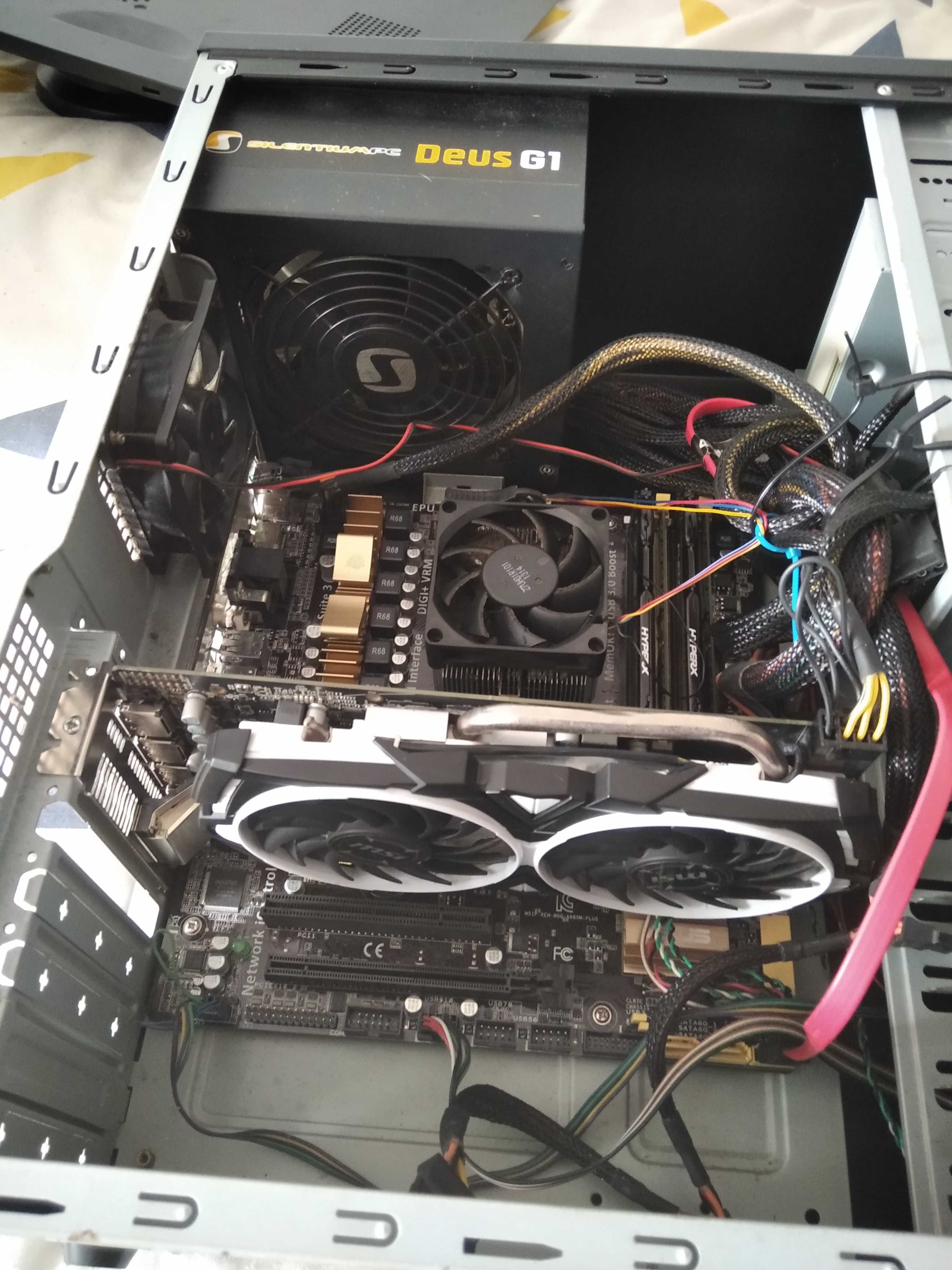 komputer PC A8 + 24GB RAM + Radeon RX 580