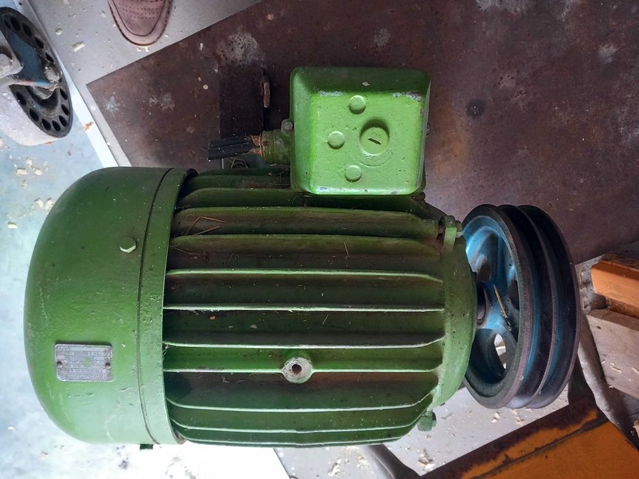 silnik elektryczny 3 fazowy, mocny 7 KW, 1450-obr/min