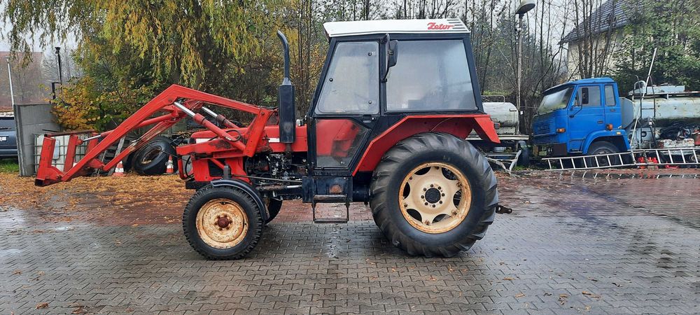 Zetor 7211 z turem rok 1988 zarejestrowany