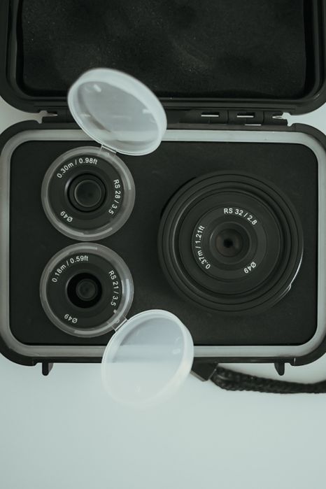 Lente Samyang FE remaster slim 21mm 28mm 32mm