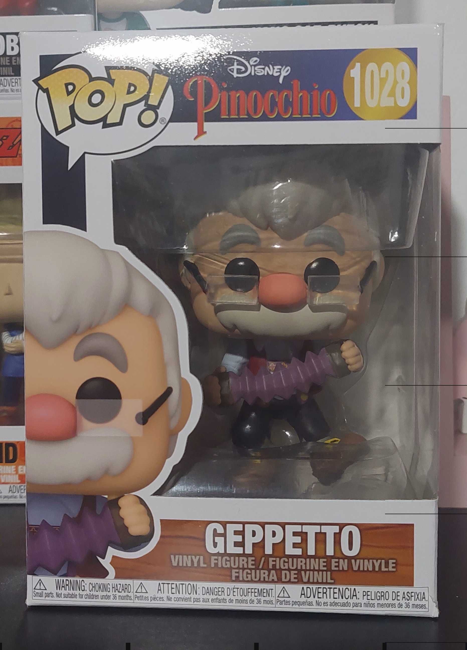 Funko Pop – Pinocchio – Geppetto 1028 – NOVO